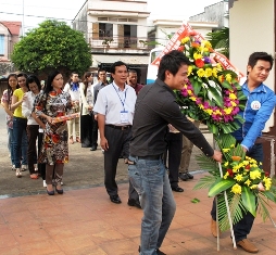 Thí sinh tham dự cuộc thi MC  - một ngày với lịch sử BR-VT